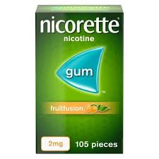 Cerave, NICORETTE 2MG FRUITFUSION 105'S